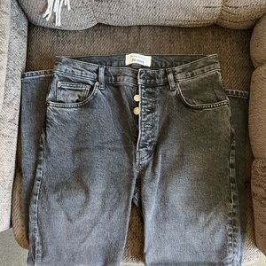 Reformation straight leg jeans